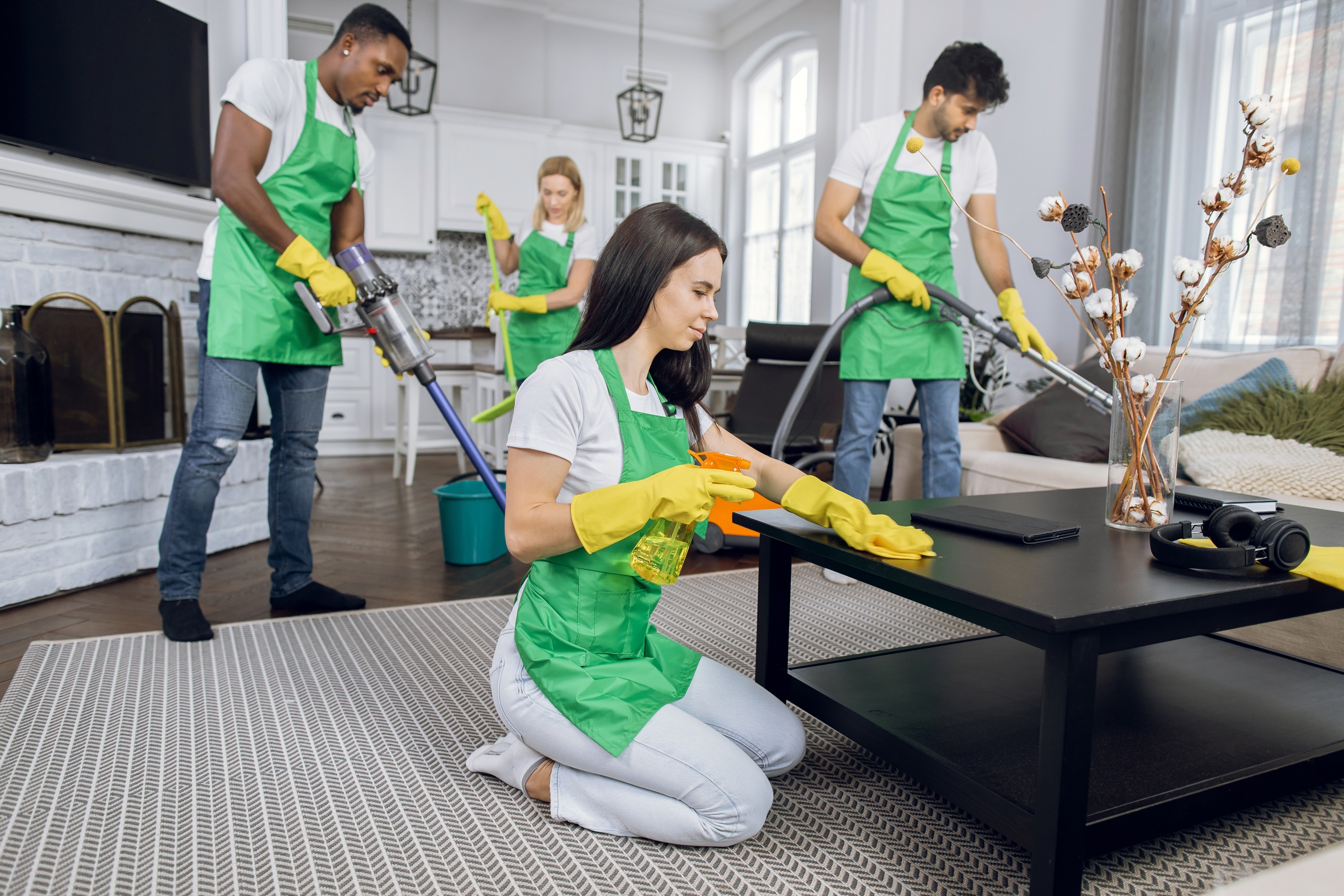 cleaners vacuuming wiping and washing at room 2023 11 27 05 32 34 utc 1